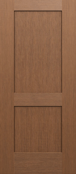 Fiberglass Doors - image 2-Panel-Wood-Grain on https://quantumdoors.com