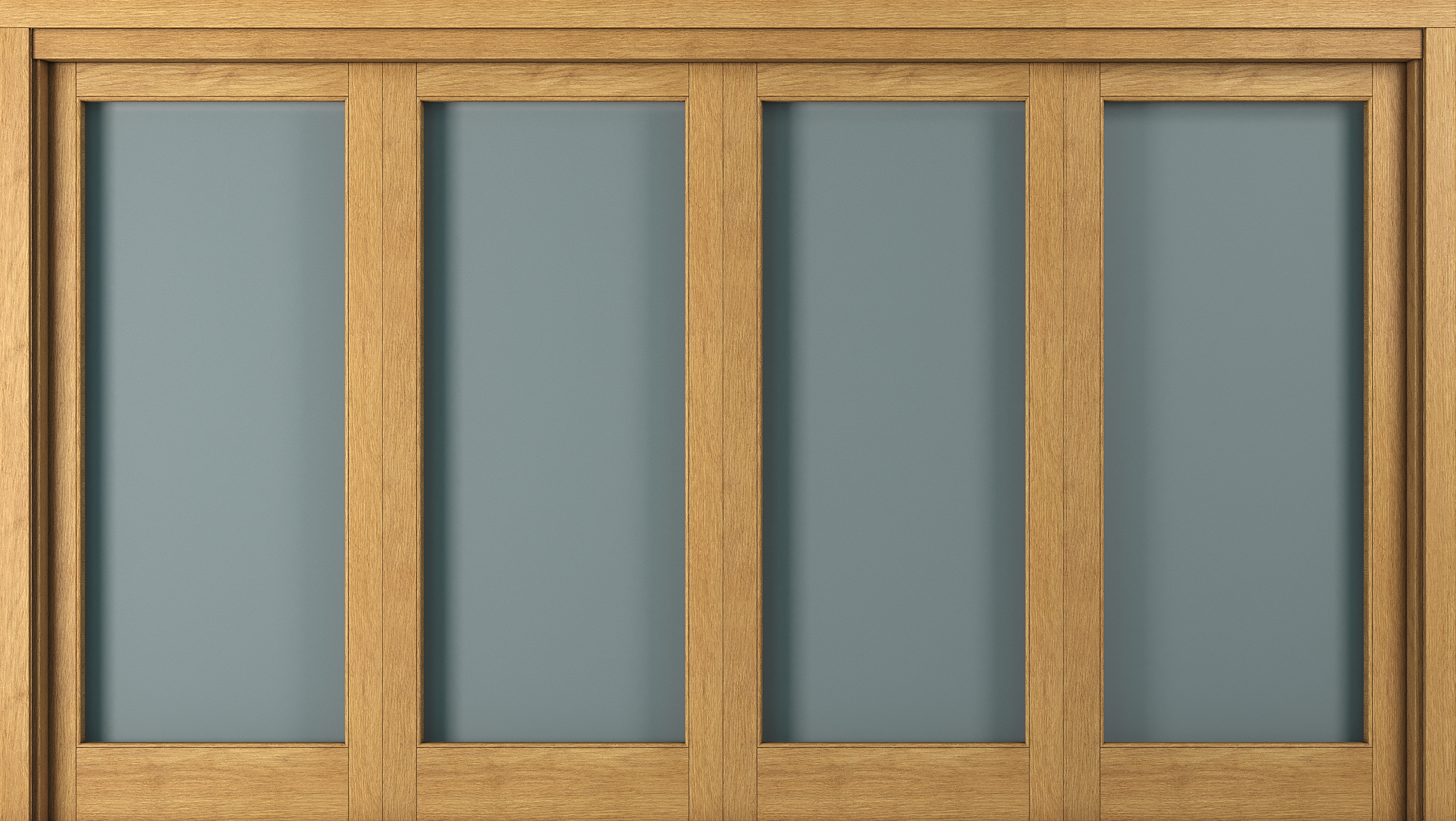 Folding Doors - image Wood-4-Door-System on https://quantumdoors.com