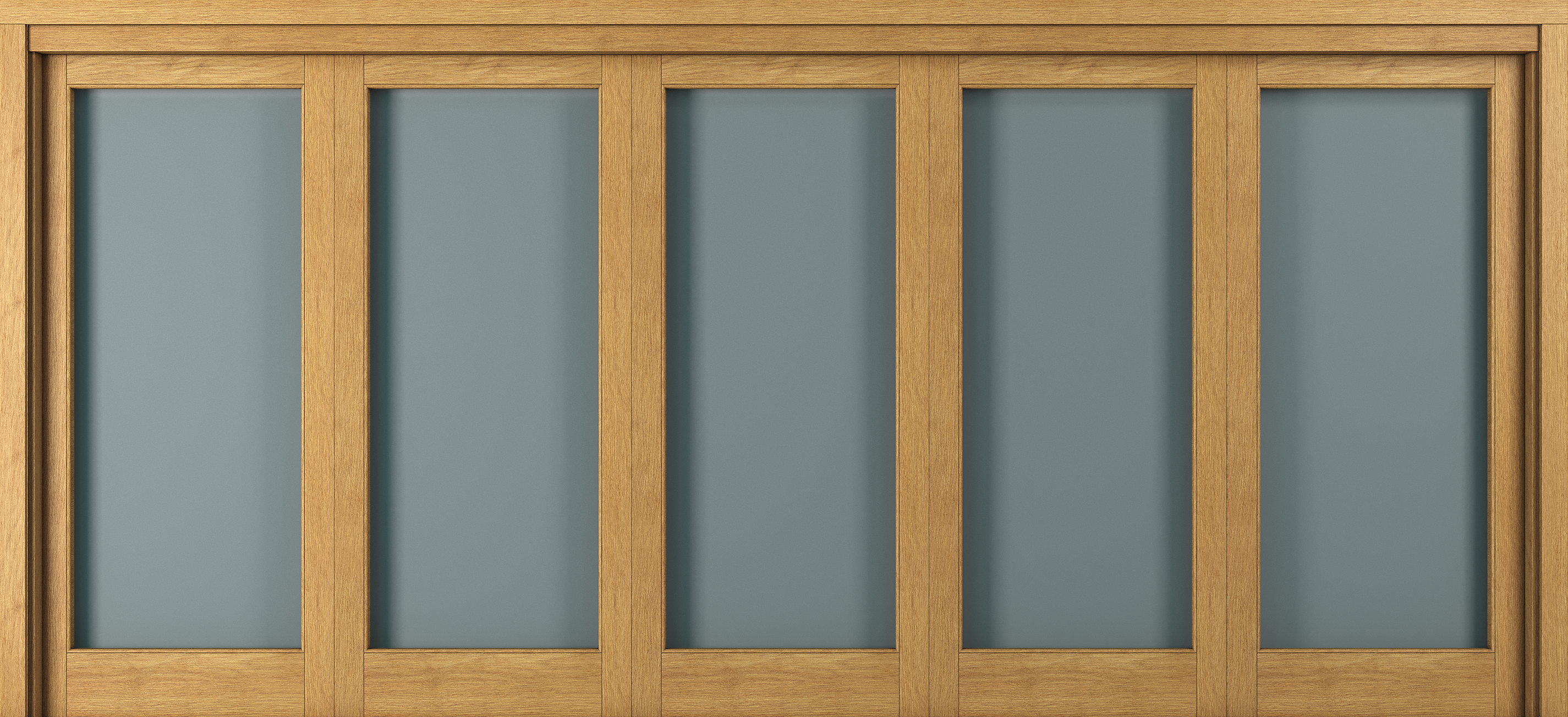 Folding Doors - image Wood-5-Door-System on https://quantumdoors.com